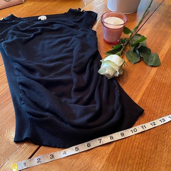 Suzy Shier sleeveless top with side rouching - Picture 2 of 6